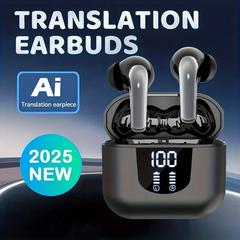 AHJ Gold Class Earbuds With AI Translation