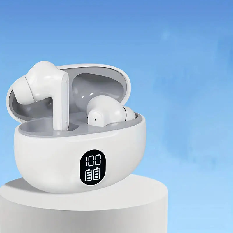 TWS Wireless Earbuds With LED Display