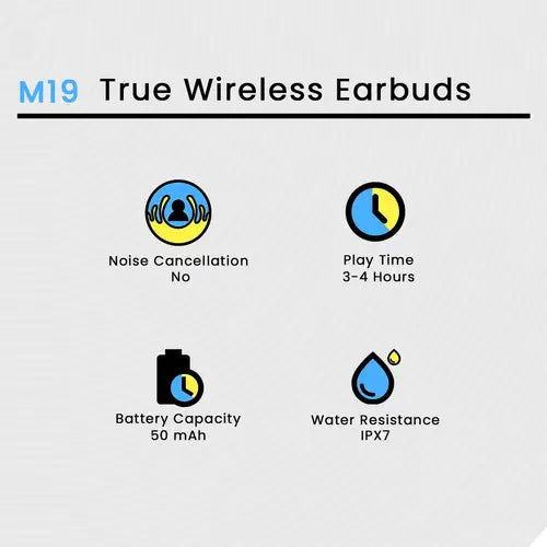 TWS M19 Wireless Earbuds