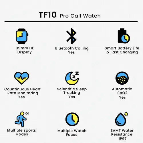TF10 Pro Smart Watch